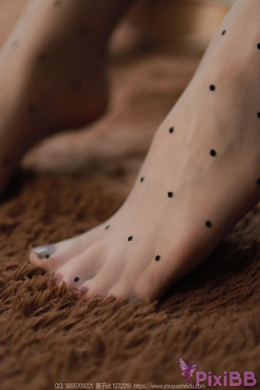 IESS Strange thoughts and interests No.2225 Xiaojie Polka Dot Stockings Amount of PixiBB.COM 063