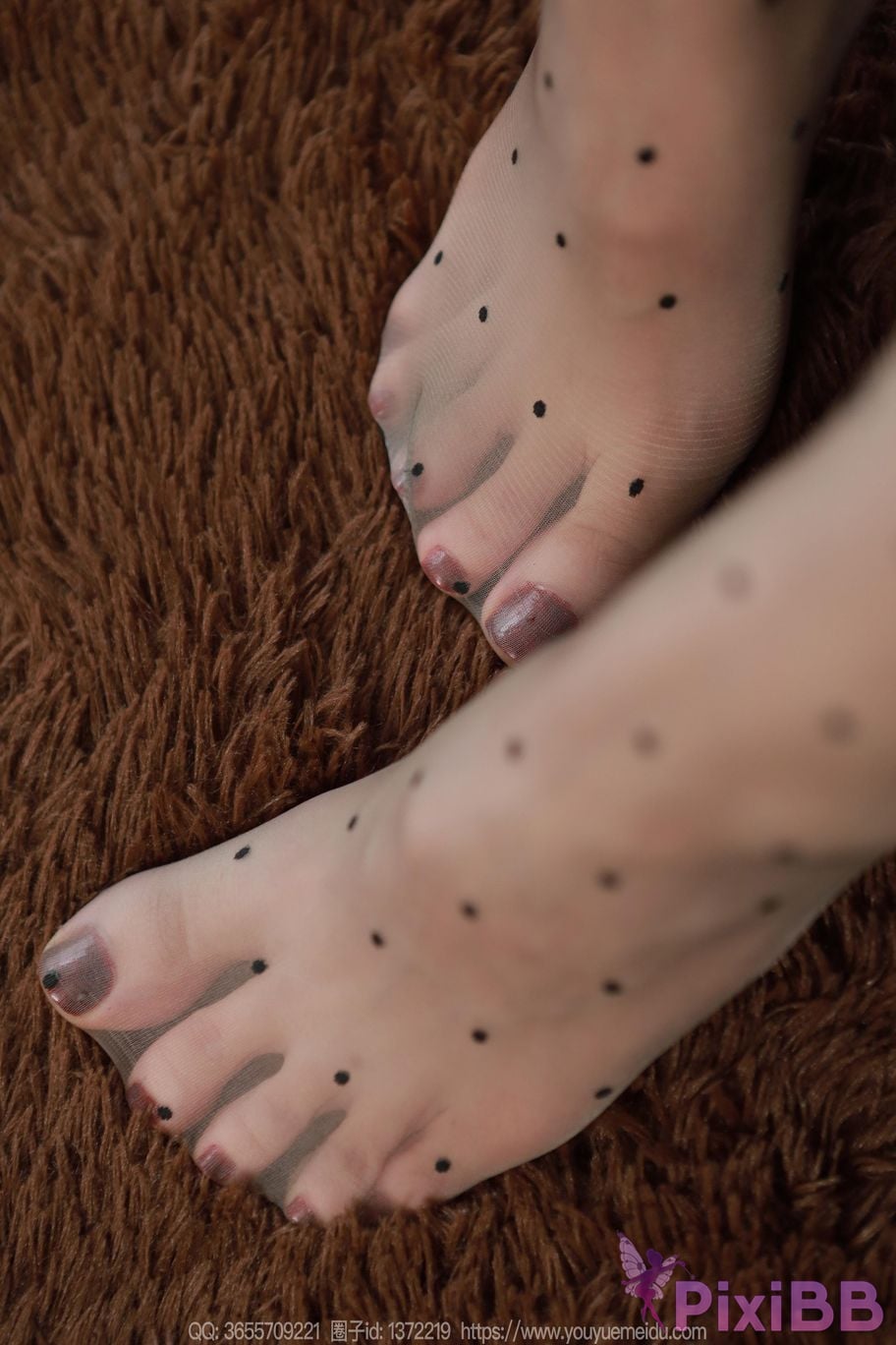 IESS Strange thoughts and interests No.2225 Xiaojie Polka Dot Stockings Amount of PixiBB.COM 074