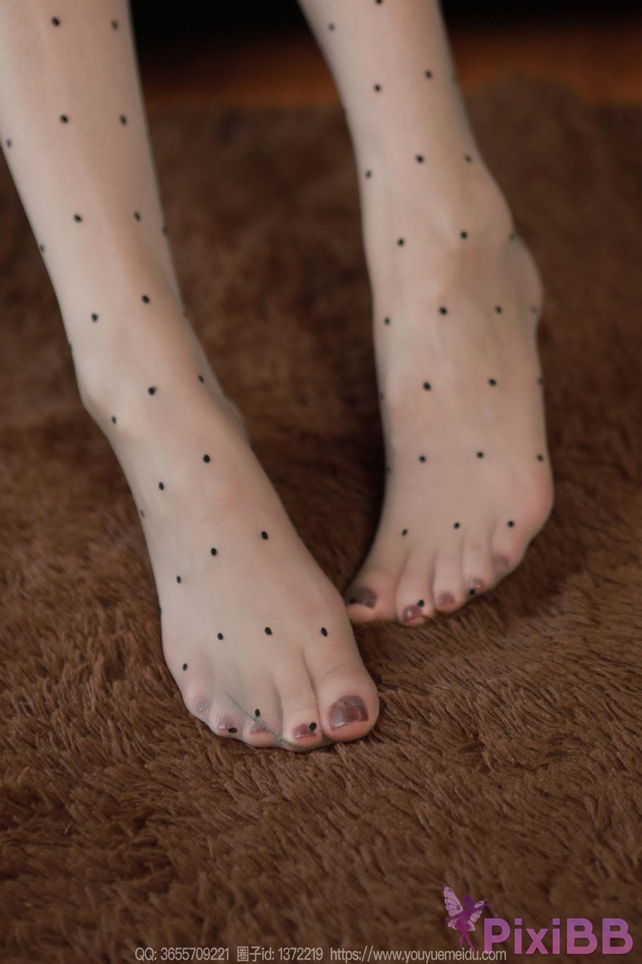IESS Strange thoughts and interests No.2225 Xiaojie Polka Dot Stockings Amount of PixiBB.COM 084