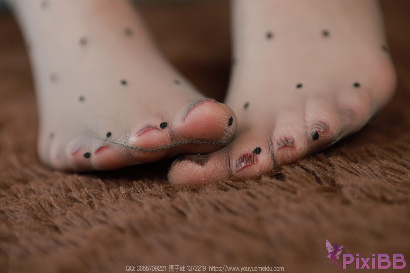 IESS Strange thoughts and interests No.2225 Xiaojie Polka Dot Stockings Amount of PixiBB.COM 085