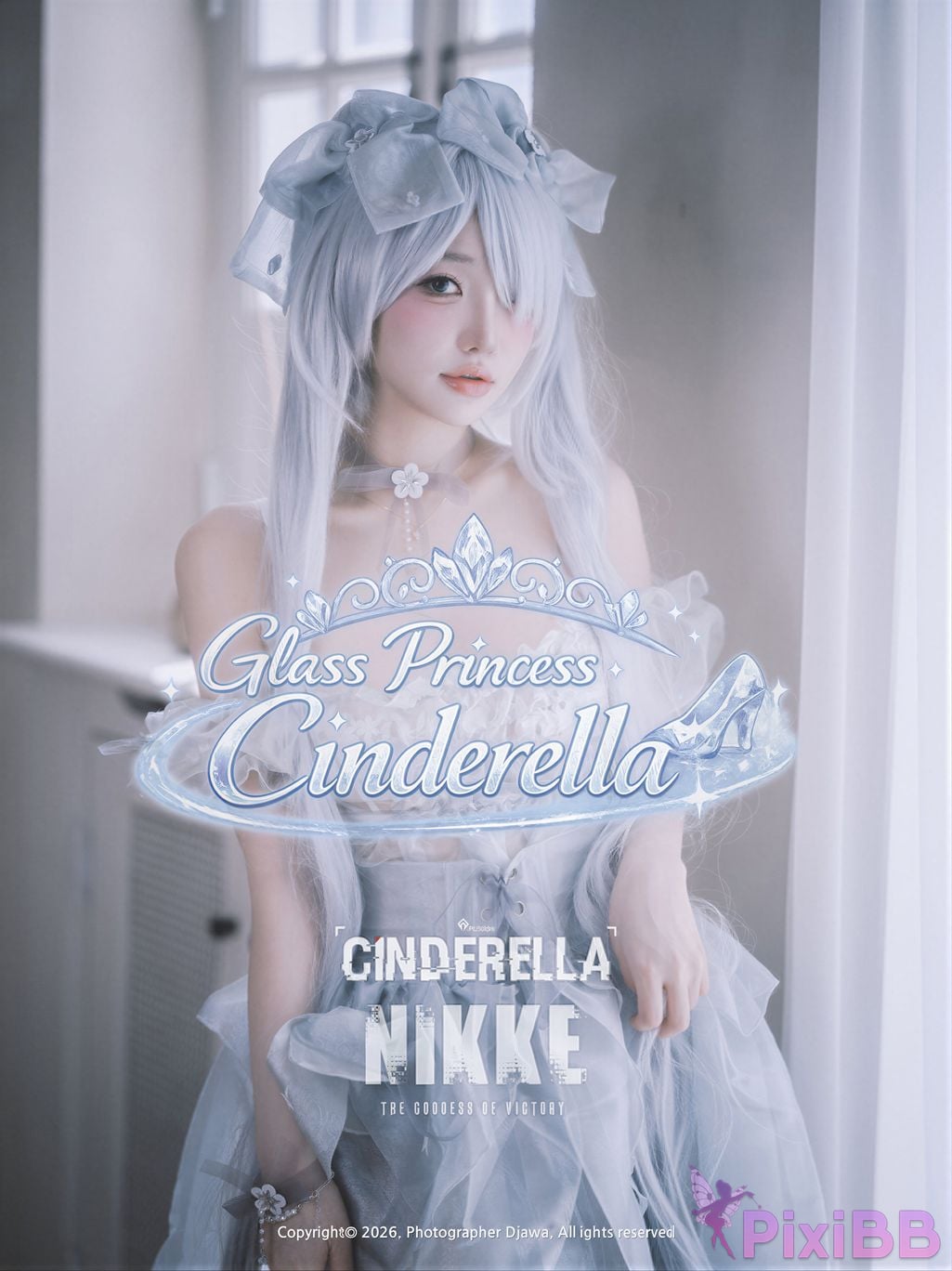 AI Enhanced DJAWA Photo Son Ye Eun Nikke Cinderella Glass Princess PixiBB.COM 001