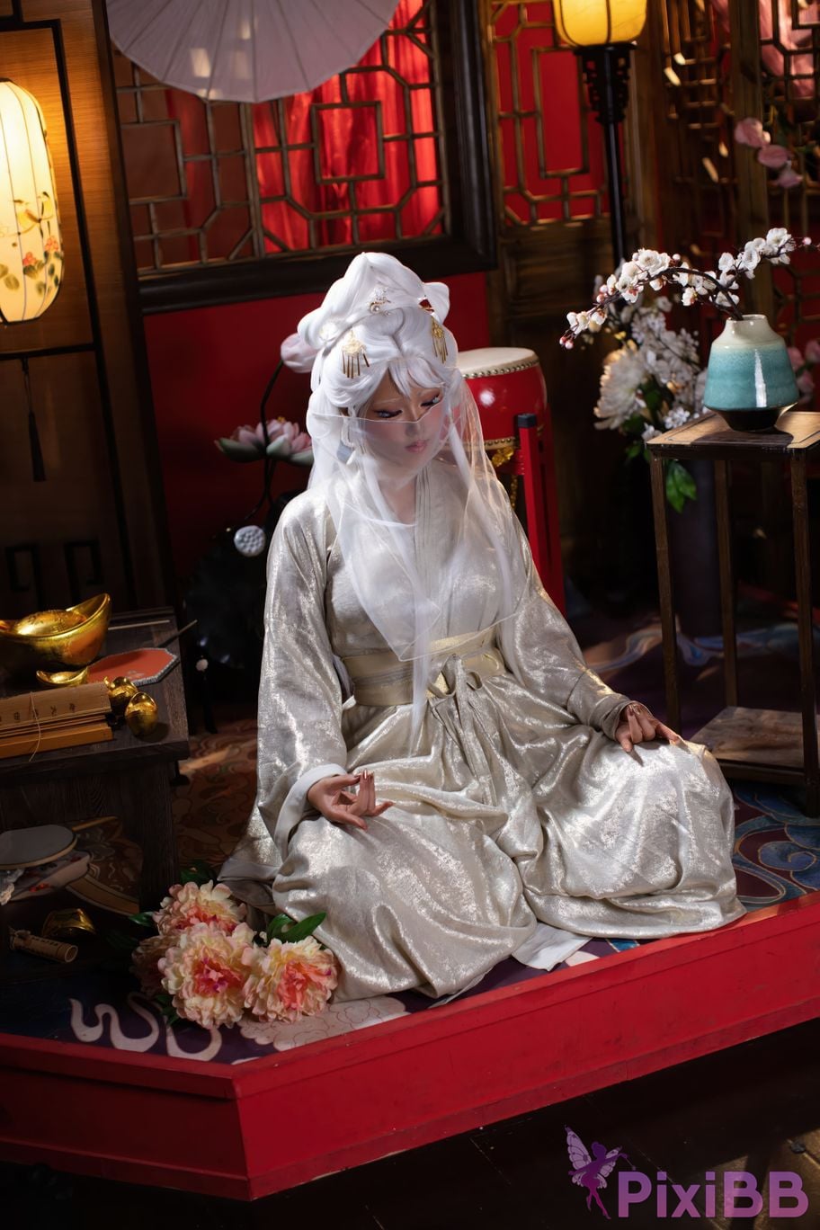 Cosplayer Titanium alloy TiTi Xiaohei becomes your exclusive furnace PixiBB.COM 005