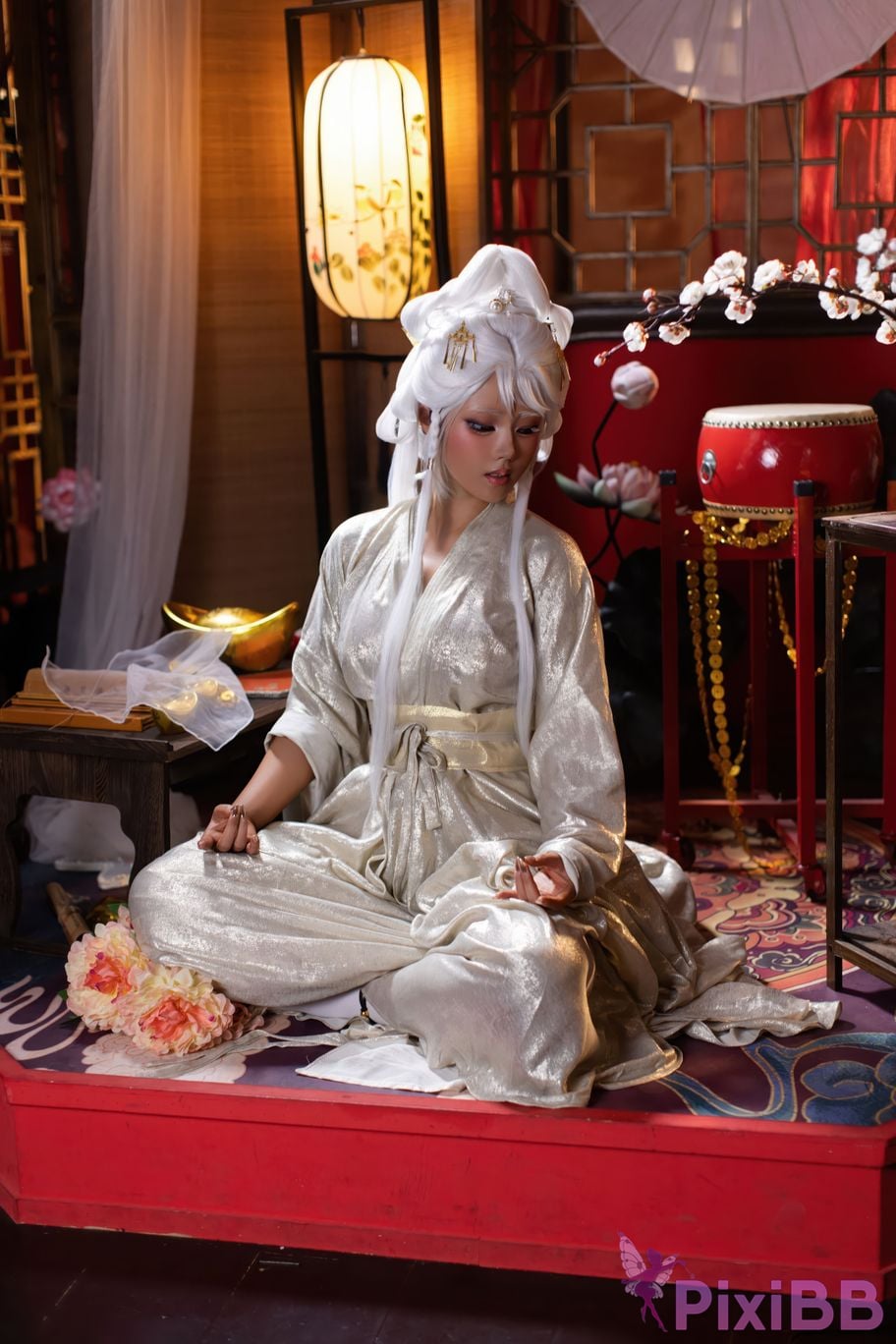 Cosplayer Titanium alloy TiTi Xiaohei becomes your exclusive furnace PixiBB.COM 010