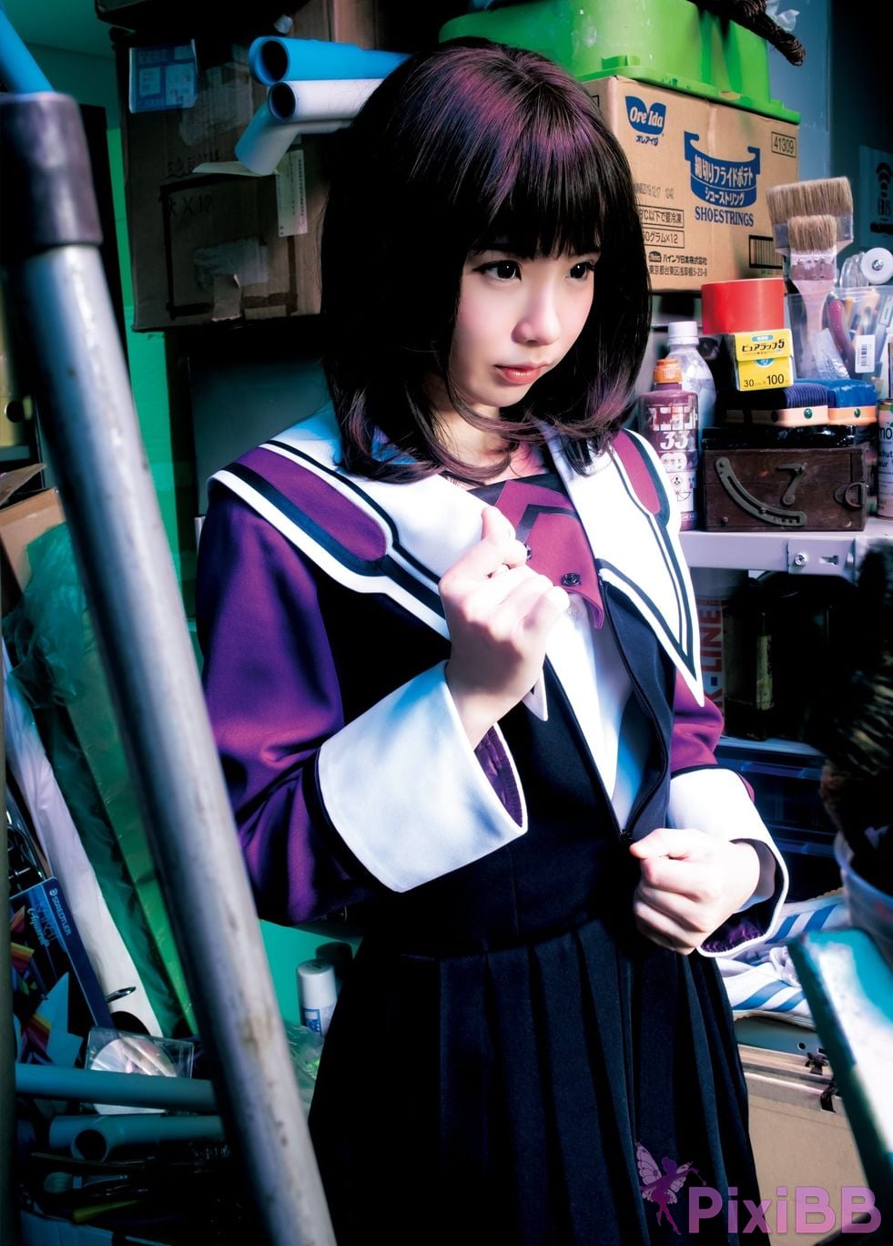 Japanese Idol Enako 1st Major photo book PixiBB.COM 090