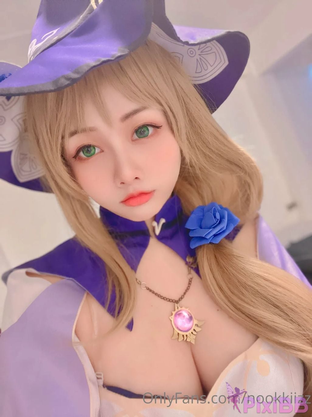 Cosplayer nookkizzcos Lisa Genshin PixiBB.COM 001