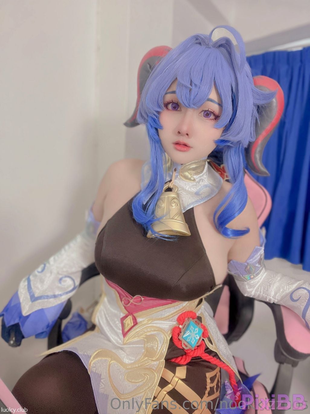 Cosplayer nookkizzcos Ganyu Genshin PixiBB.COM 009