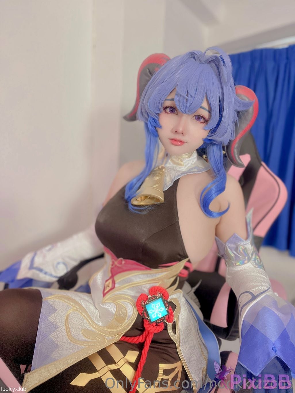 Cosplayer nookkizzcos Ganyu Genshin PixiBB.COM 010