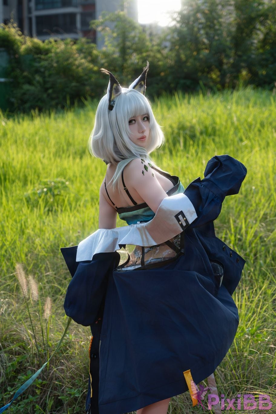 Cosplayer Minced Meat Girl Walk u re Kaltsit PixiBB.COM 002