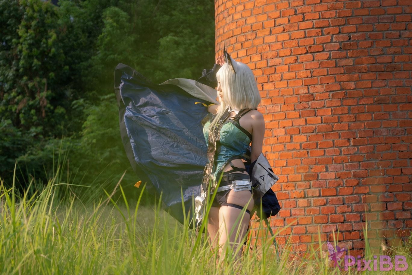 Cosplayer Minced Meat Girl Walk u re Kaltsit PixiBB.COM 004
