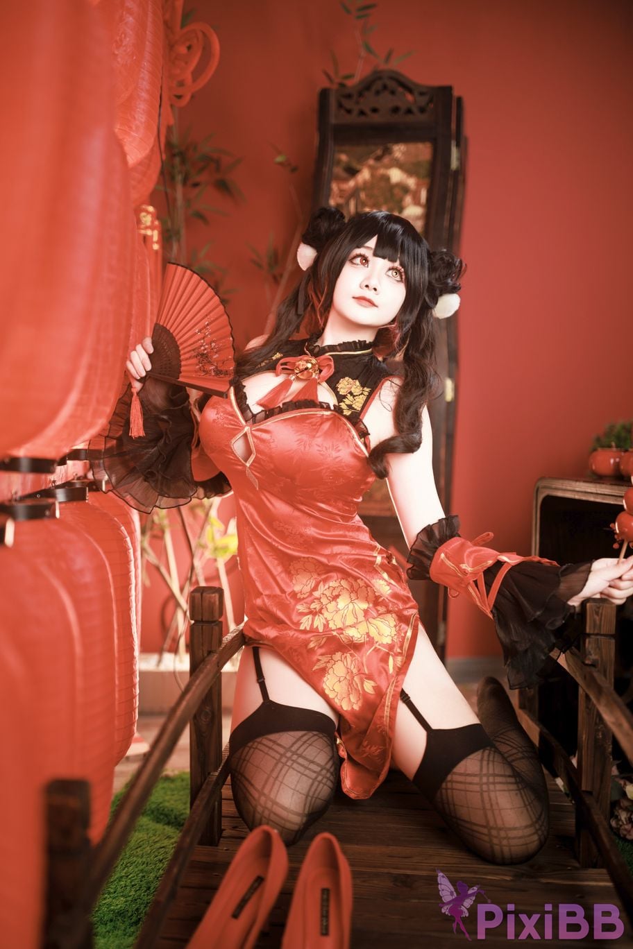 Cosplayer A Xuexue New Year Madness Three PixiBB.COM 017