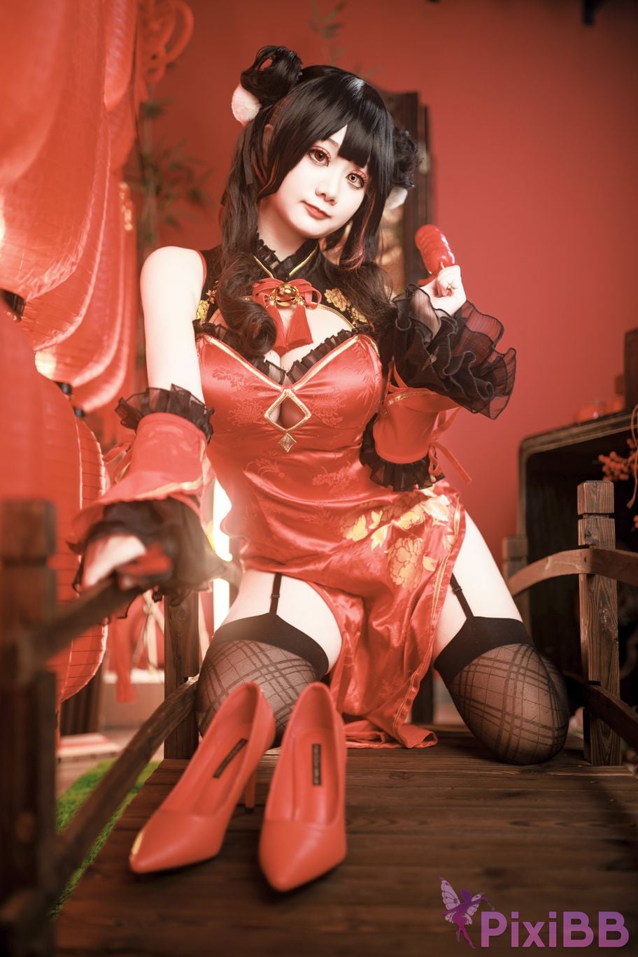 Cosplayer A Xuexue New Year Madness Three PixiBB.COM 019