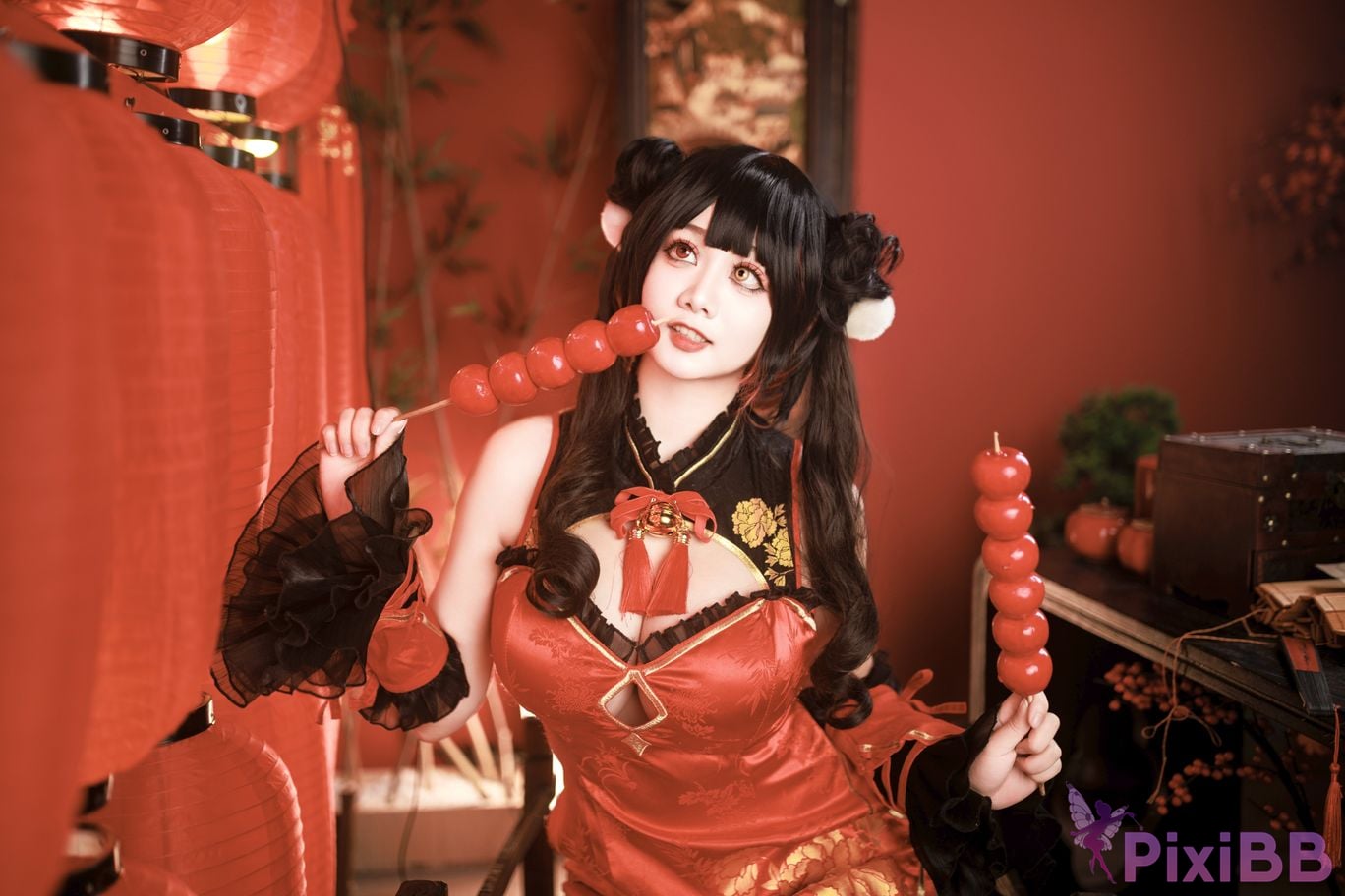Cosplayer A Xuexue New Year Madness Three PixiBB.COM 022
