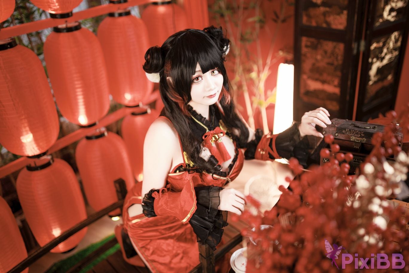 Cosplayer A Xuexue New Year Madness Three PixiBB.COM 030