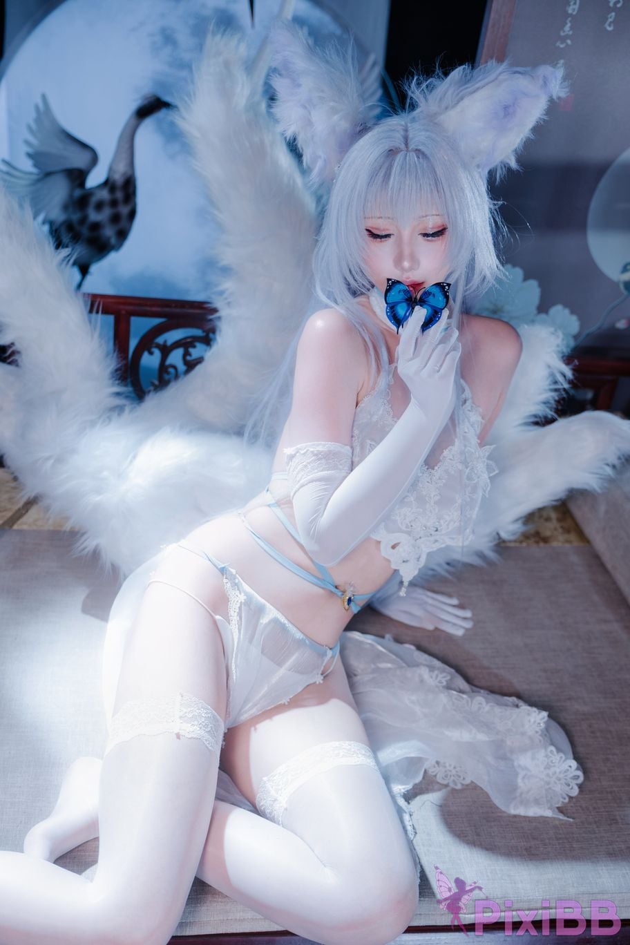 Cosplayer Prisoner of Saron Azur Lane Shinano Blending into one dream PixiBB.COM 005