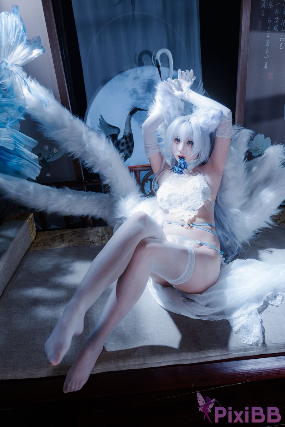 Cosplayer Prisoner of Saron Azur Lane Shinano Blending into one dream PixiBB.COM 007