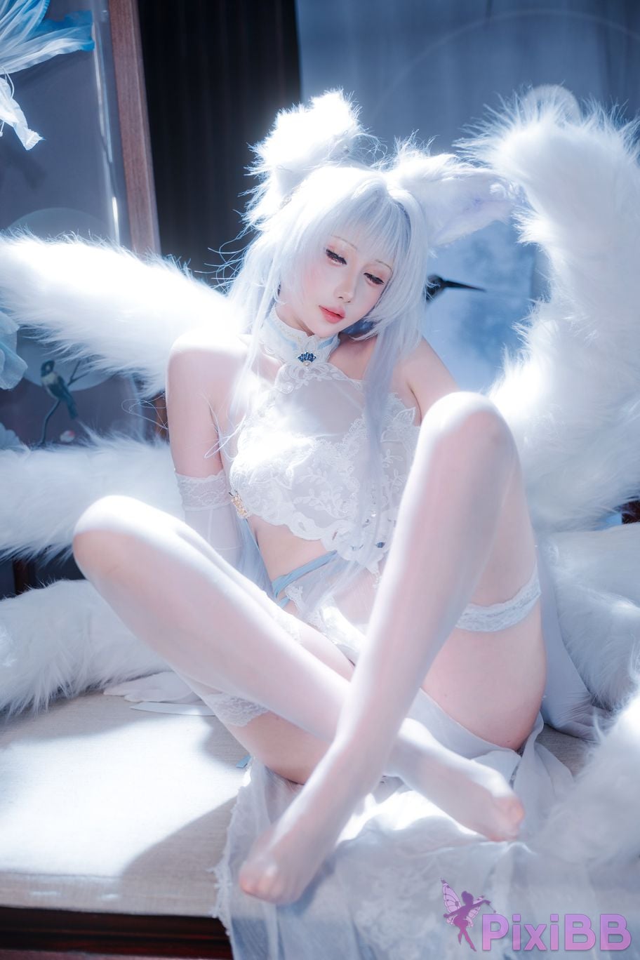 Cosplayer Prisoner of Saron Azur Lane Shinano Blending into one dream PixiBB.COM 013