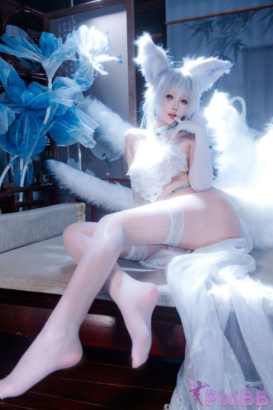 Cosplayer Prisoner of Saron Azur Lane Shinano Blending into one dream PixiBB.COM 015