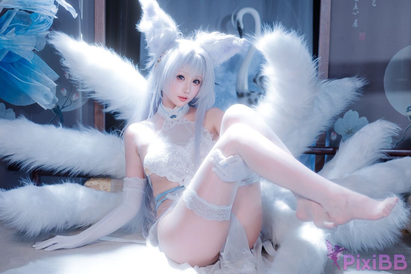 Cosplayer Prisoner of Saron Azur Lane Shinano Blending into one dream PixiBB.COM 029