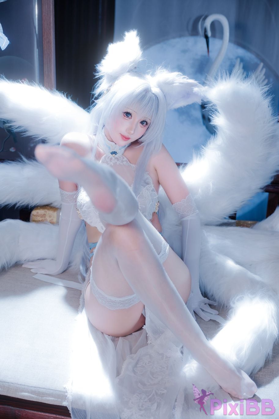 Cosplayer Prisoner of Saron Azur Lane Shinano Blending into one dream PixiBB.COM 030