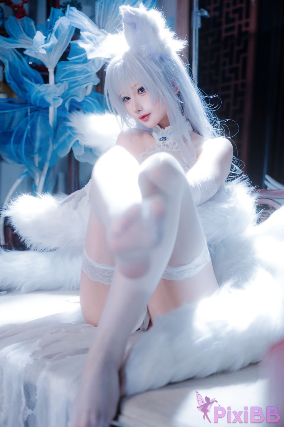 Cosplayer Prisoner of Saron Azur Lane Shinano Blending into one dream PixiBB.COM 033