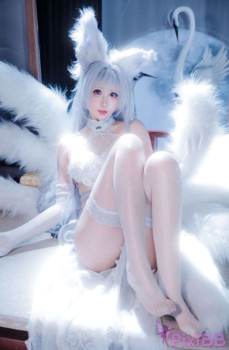 Cosplayer Prisoner of Saron Azur Lane Shinano Blending into one dream PixiBB.COM 039