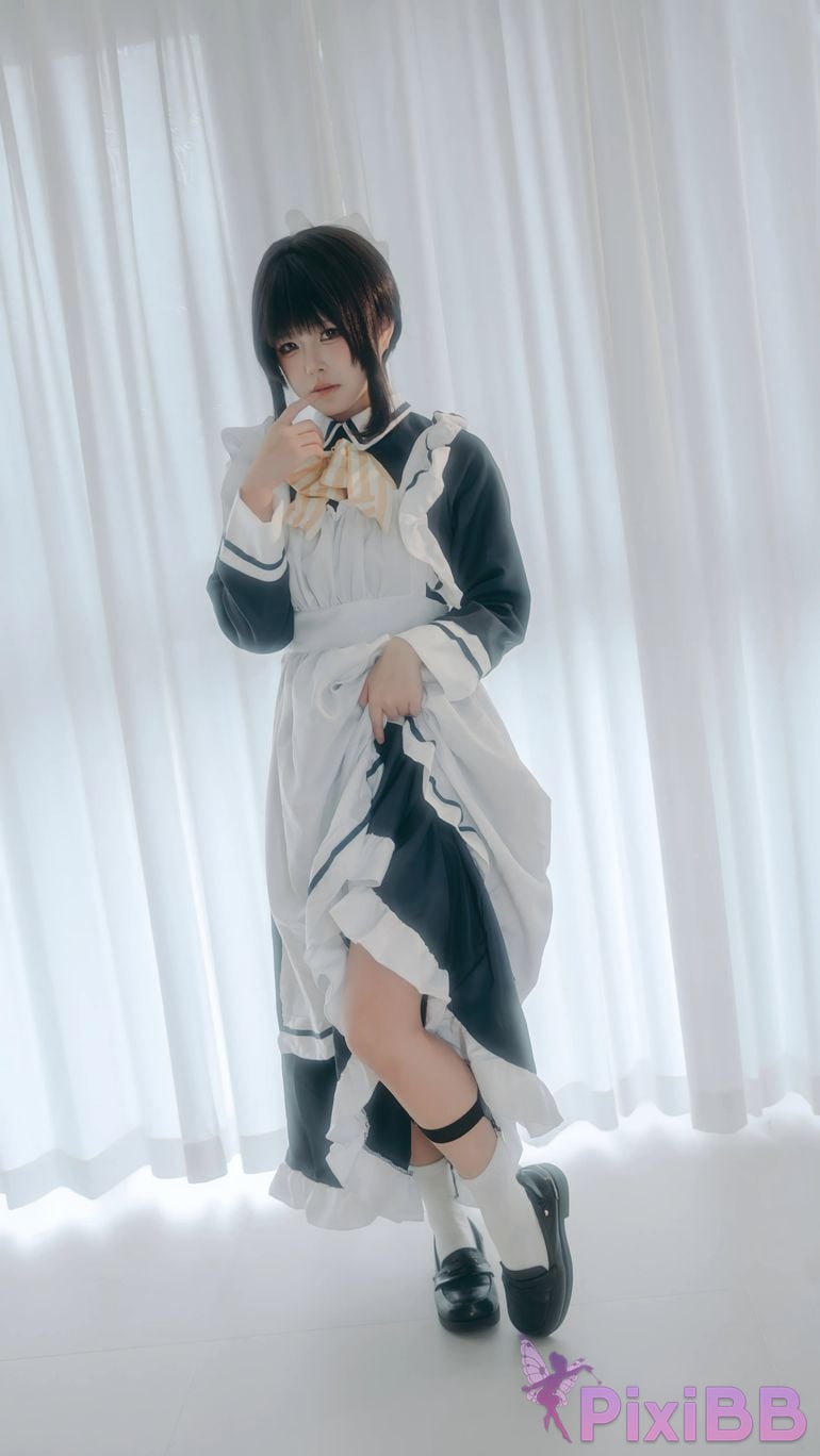 Cosplayer Tokuyama Four Seasons Natsume Sister Zaozis maid PixiBB.COM 002