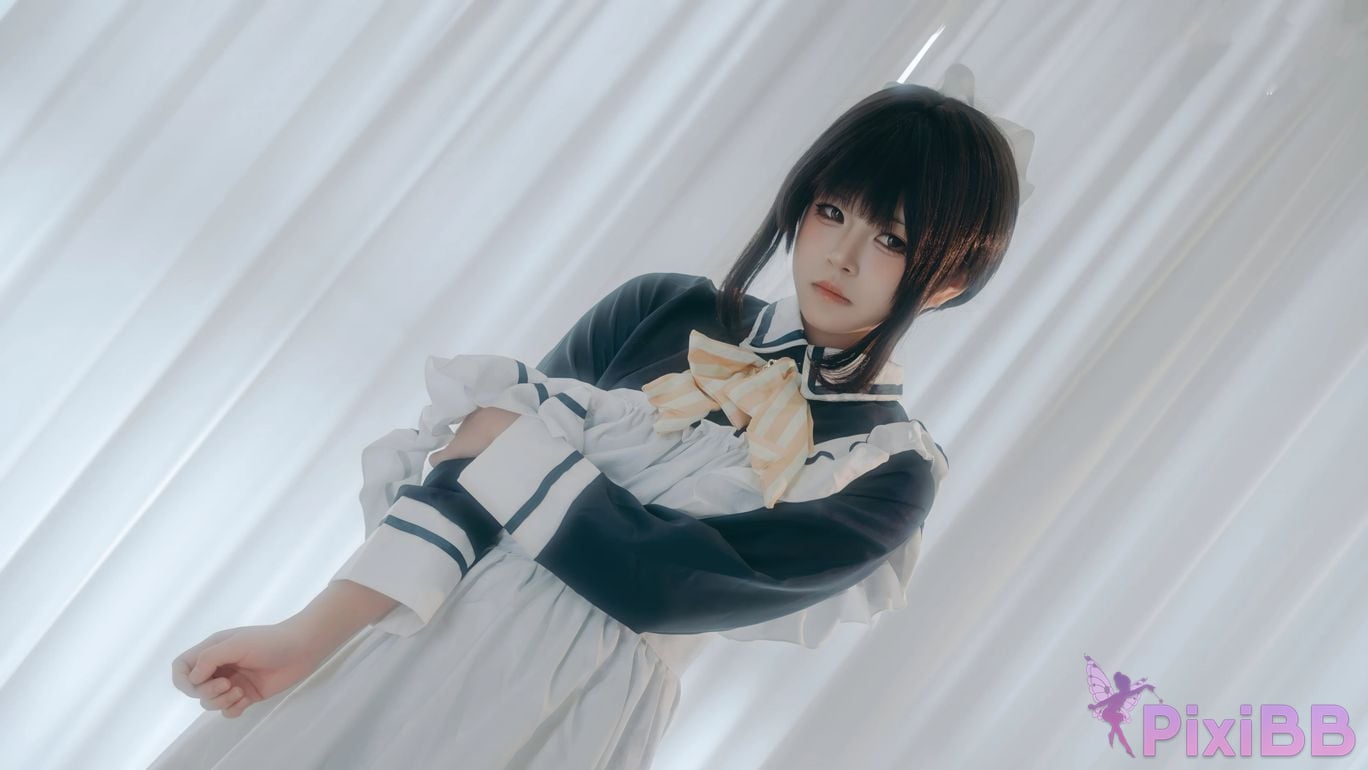 Cosplayer Tokuyama Four Seasons Natsume Sister Zaozis maid PixiBB.COM 007