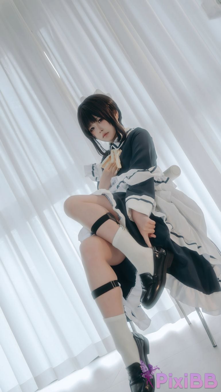 Cosplayer Tokuyama Four Seasons Natsume Sister Zaozis maid PixiBB.COM 009