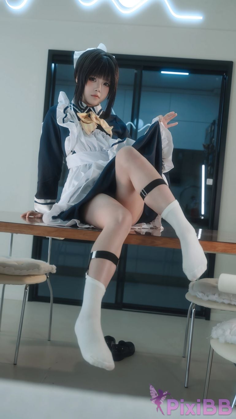 Cosplayer Tokuyama Four Seasons Natsume Sister Zaozis maid PixiBB.COM 022