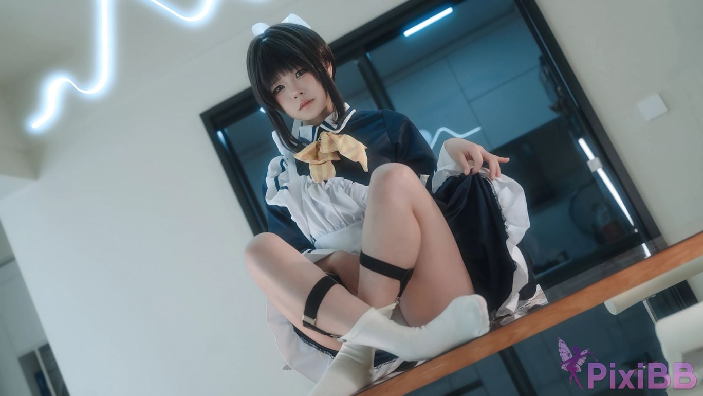 Cosplayer Tokuyama Four Seasons Natsume Sister Zaozis maid PixiBB.COM 024