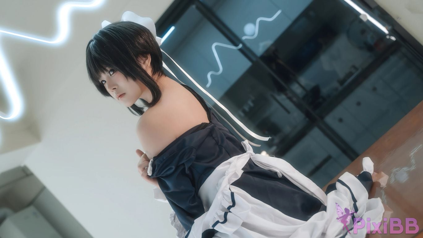 Cosplayer Tokuyama Four Seasons Natsume Sister Zaozis maid PixiBB.COM 030