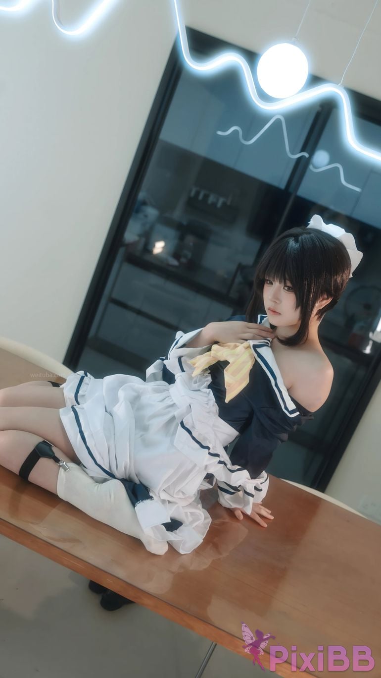 Cosplayer Tokuyama Four Seasons Natsume Sister Zaozis maid PixiBB.COM 033