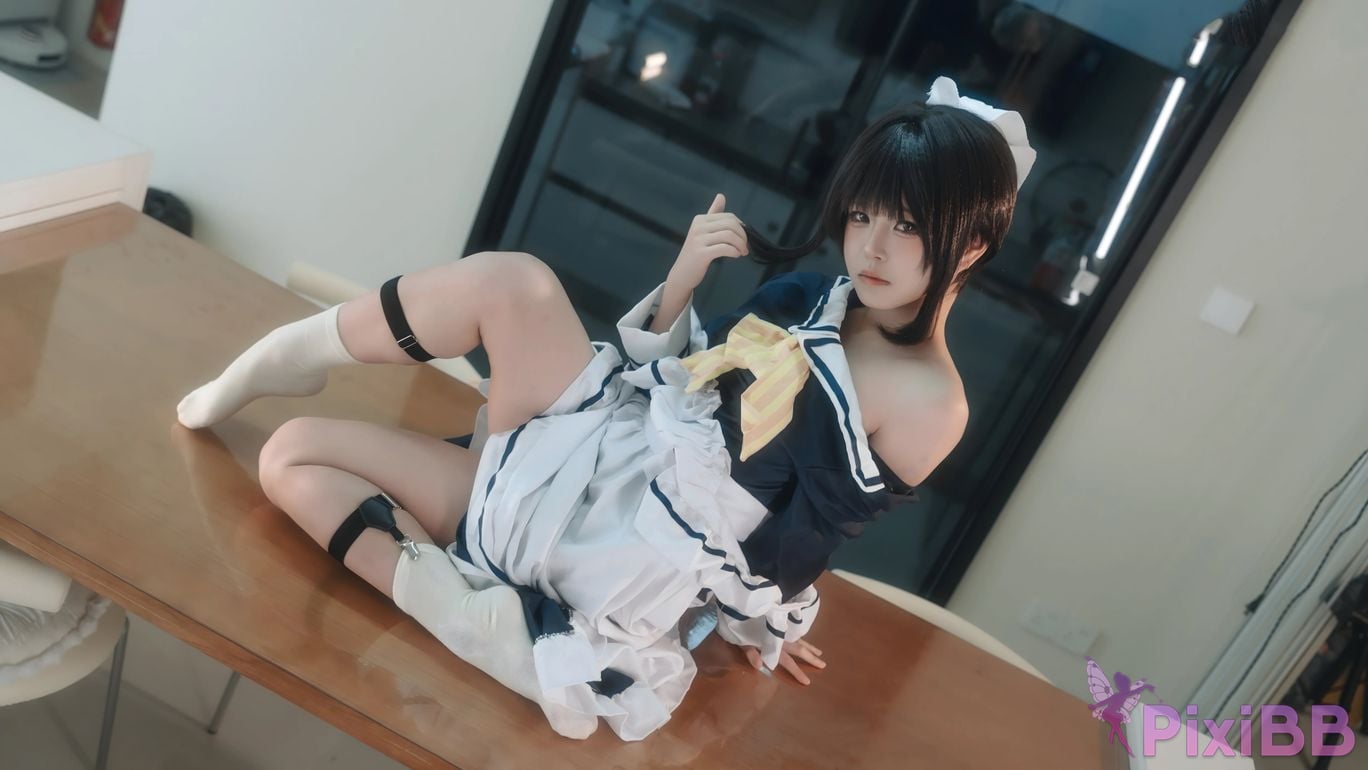 Cosplayer Tokuyama Four Seasons Natsume Sister Zaozis maid PixiBB.COM 034