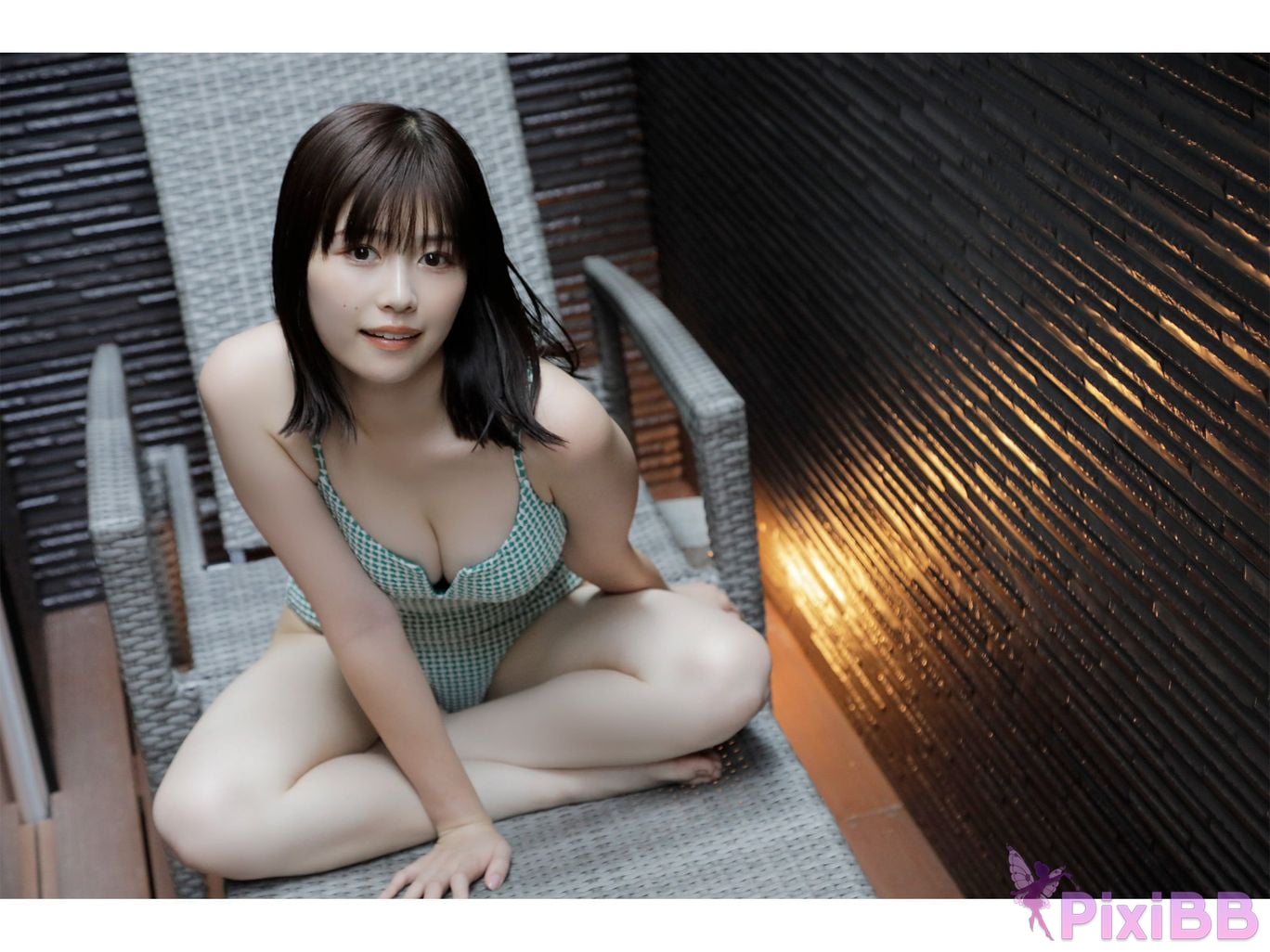 Japanese Idol Yuzuha Saeki GoodsPress digital photo book Yuzu sauna PixiBB.COM 065