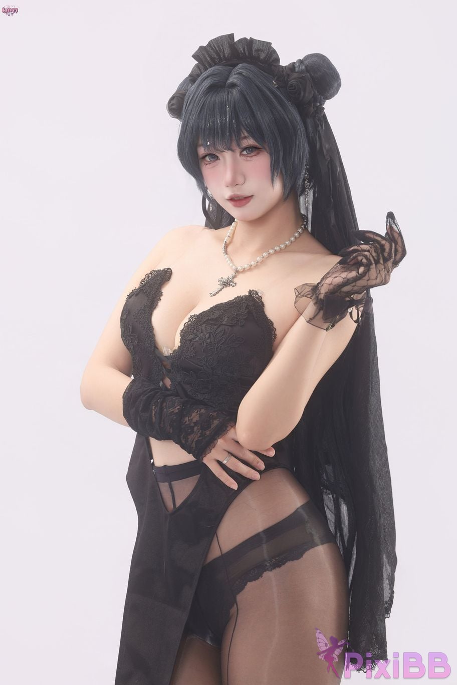 Cosplayer Qiqi be good Blue Archive Concubine Longhua bride PixiBB.COM 015