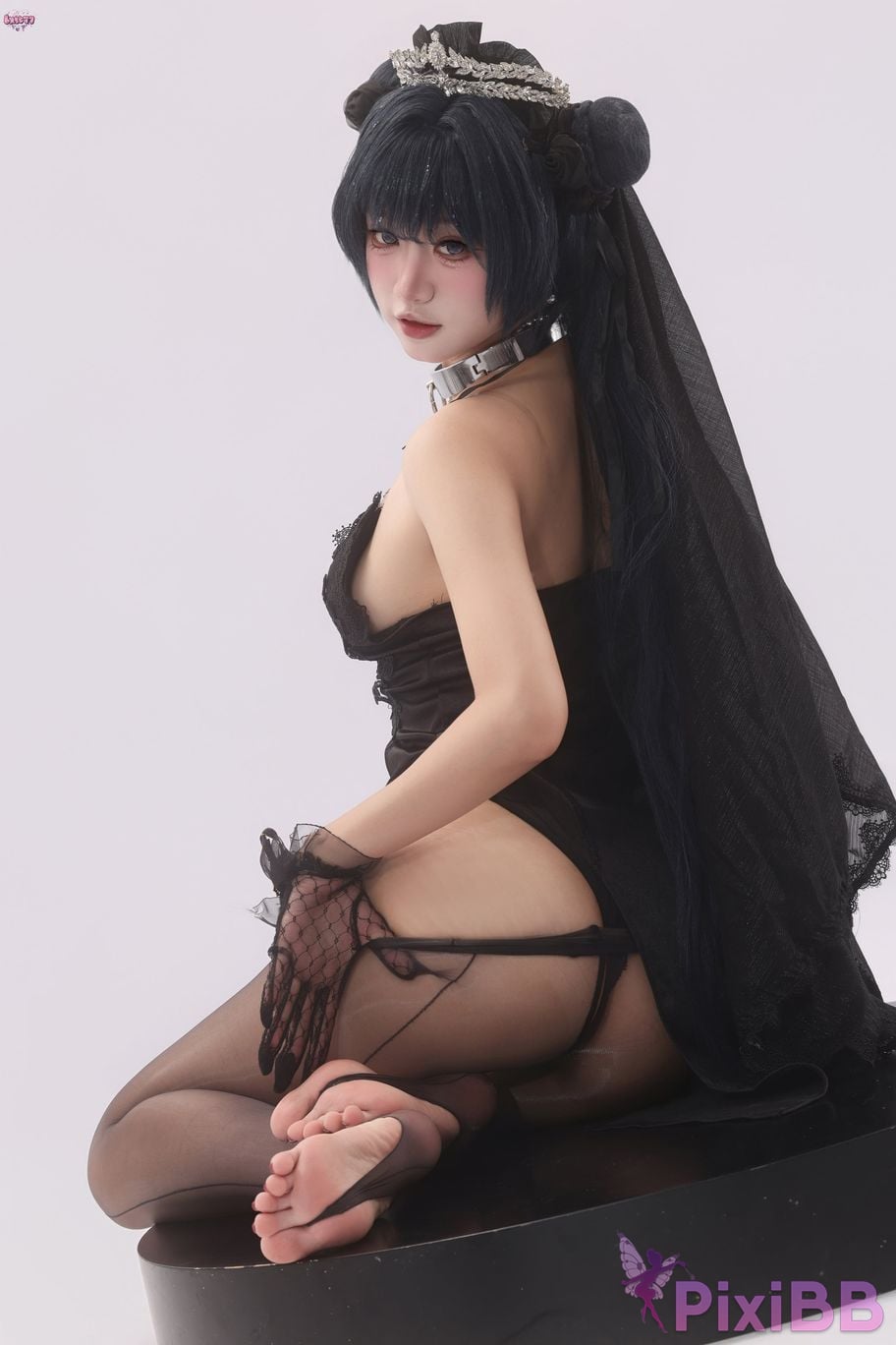 Cosplayer Qiqi be good Blue Archive Concubine Longhua bride PixiBB.COM 035