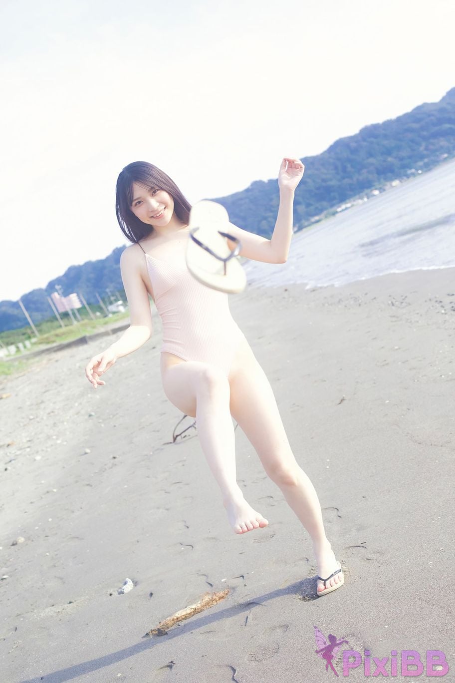 Japanese Idol Not too sweet Platinum FLASH digital photo book Surrounded by the sound of waves PixiBB.COM 068
