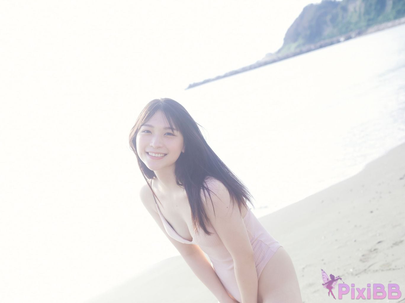 Japanese Idol Not too sweet Platinum FLASH digital photo book Surrounded by the sound of waves PixiBB.COM 069