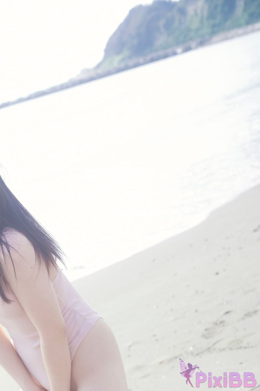 Japanese Idol Not too sweet Platinum FLASH digital photo book Surrounded by the sound of waves PixiBB.COM 070