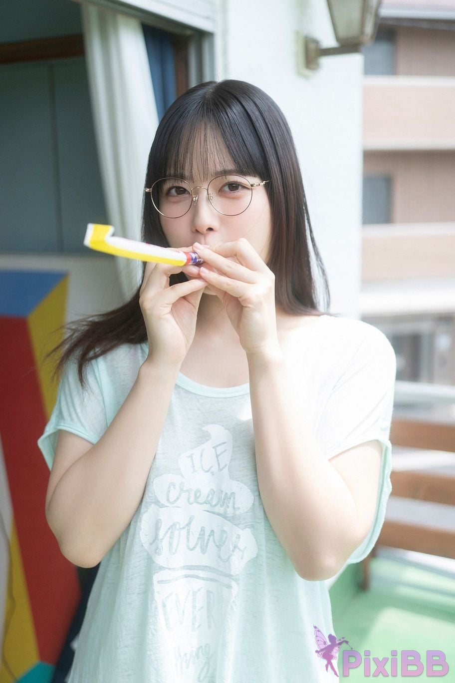 Japanese Idol Shinonome Umi cartoon action digital photo collection Looking for the shadow of summer PixiBB.COM 020