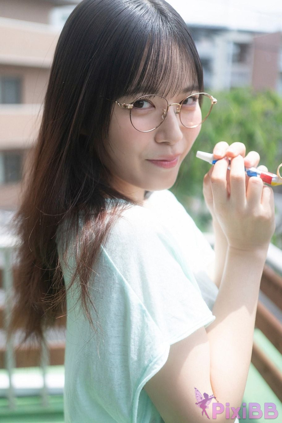 Japanese Idol Shinonome Umi cartoon action digital photo collection Looking for the shadow of summer PixiBB.COM 021