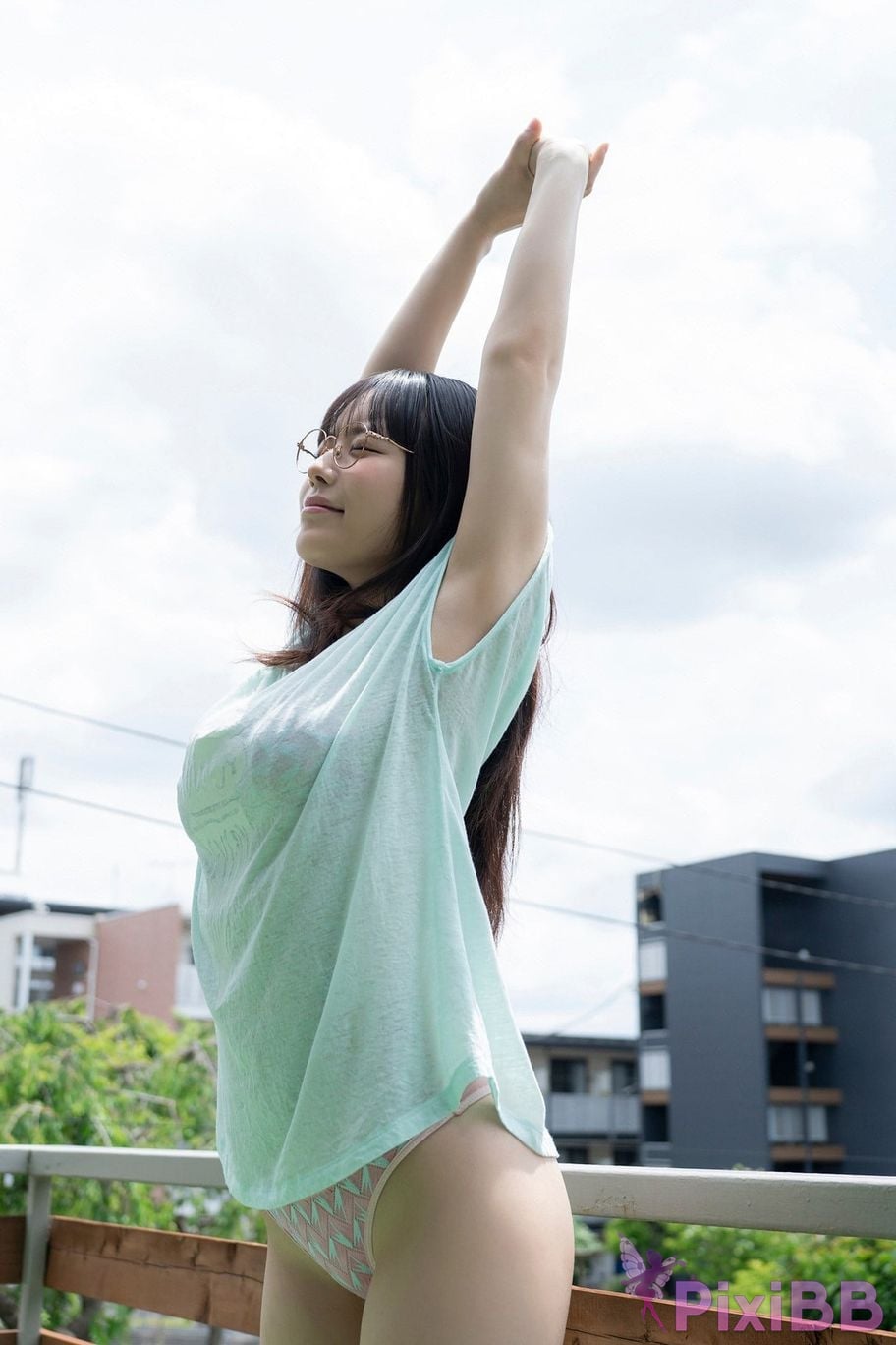 Japanese Idol Shinonome Umi cartoon action digital photo collection Looking for the shadow of summer PixiBB.COM 022