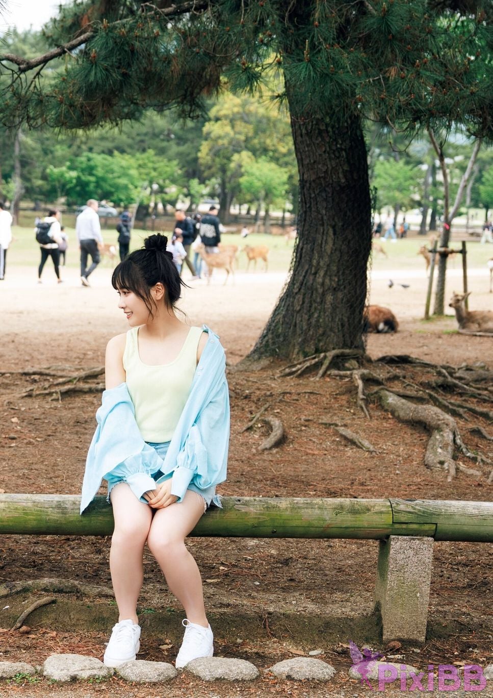 Japanese Idol Sakura Sakakura Hana 1st photo collection Blooming Electronic special edition PixiBB.COM 017