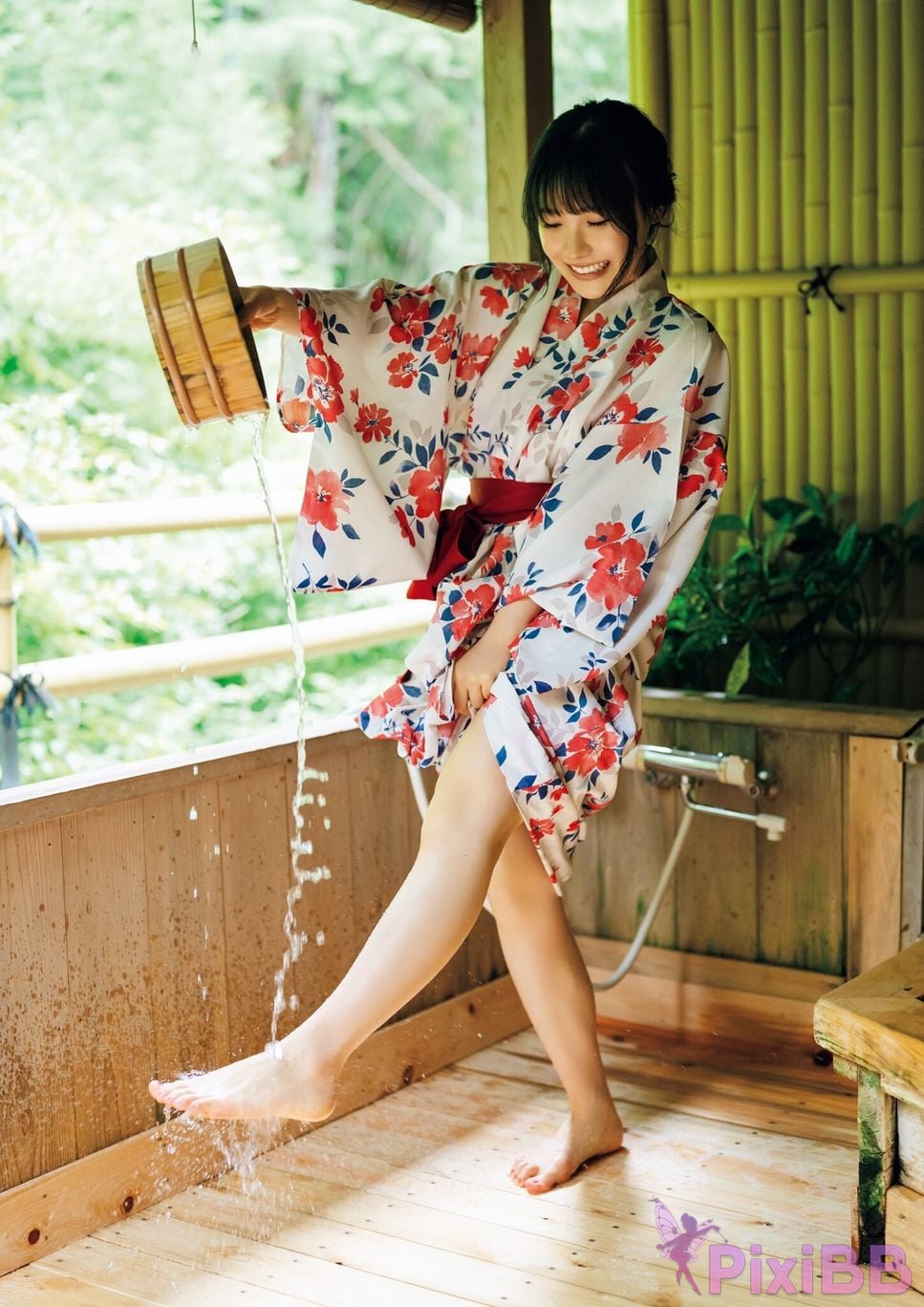 Japanese Idol Sakura Sakakura Hana 1st photo collection Blooming Electronic special edition PixiBB.COM 099