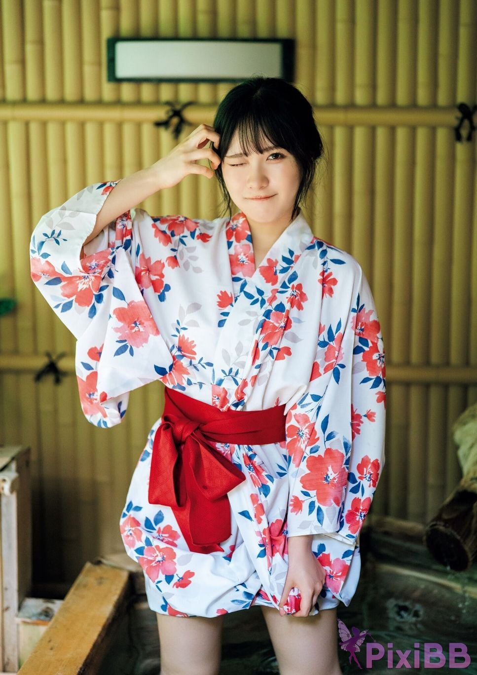 Japanese Idol Sakura Sakakura Hana 1st photo collection Blooming Electronic special edition PixiBB.COM 100