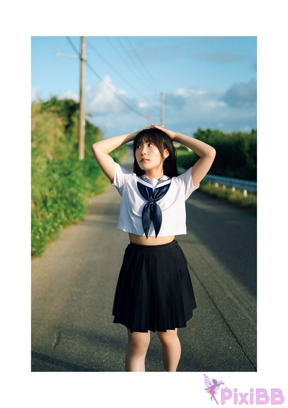 Japanese Idol Sakura Sakakura Hana 1st photo collection Blooming Electronic special edition PixiBB.COM 130