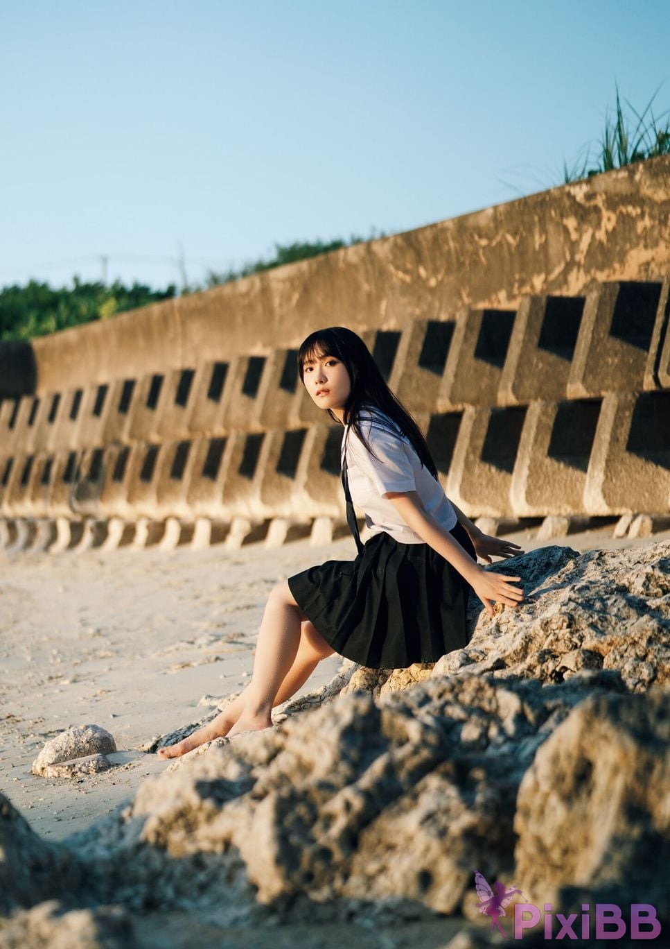 Japanese Idol Sakura Sakakura Hana 1st photo collection Blooming Electronic special edition PixiBB.COM 136