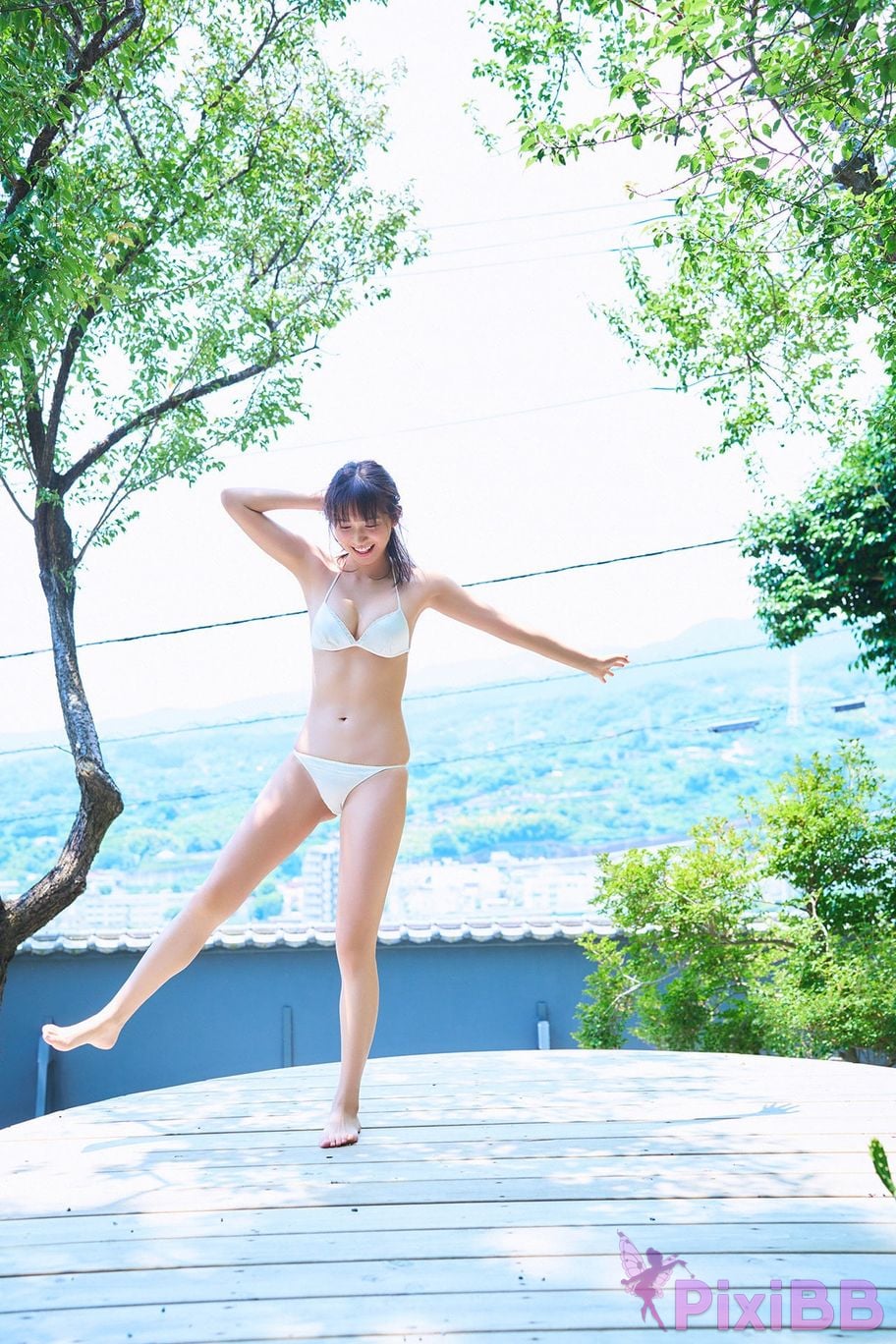 Japanese Idol Shida Nene Otone FLASH digital photo book Afterglow PixiBB.COM 009