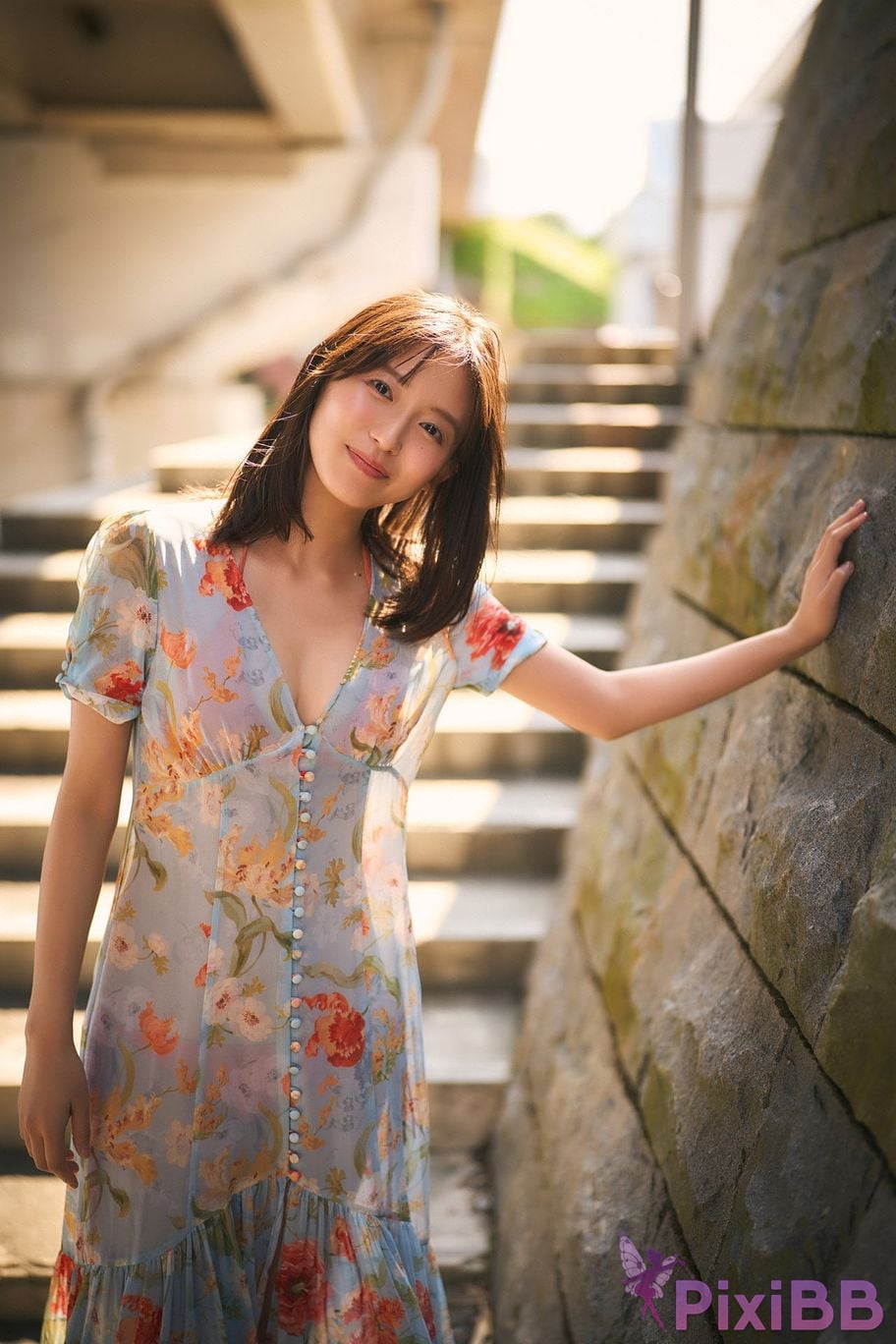 Japanese Idol Shida Nene Otone FLASH digital photo book Afterglow PixiBB.COM 066