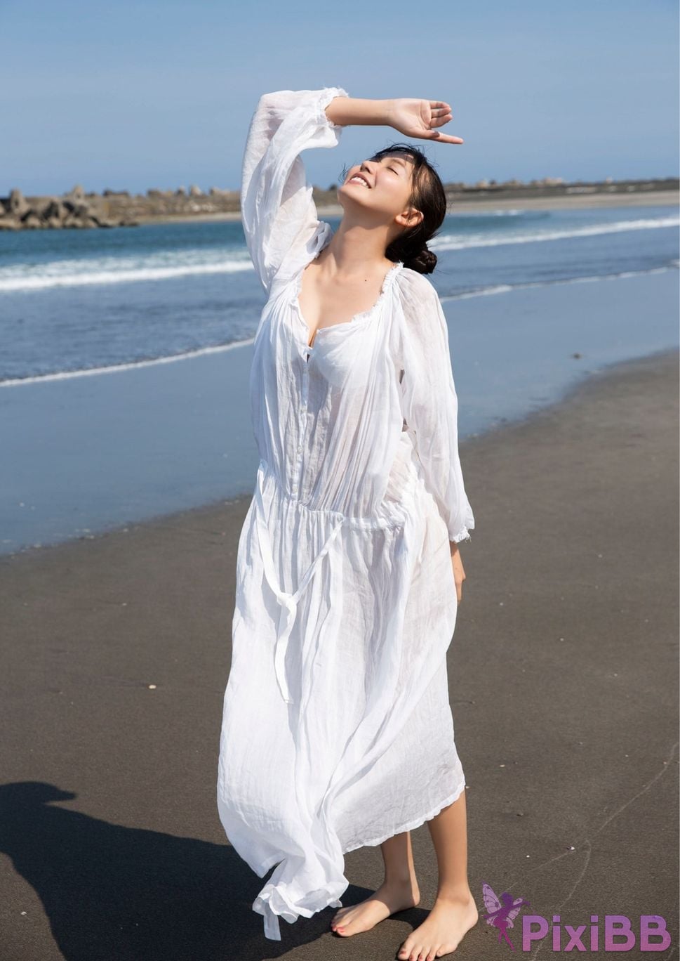 Japanese Idol Shida Nene Otone Digital only YJ PHOTO BOOK photo collection Healing body in perfect condition PixiBB.COM 047